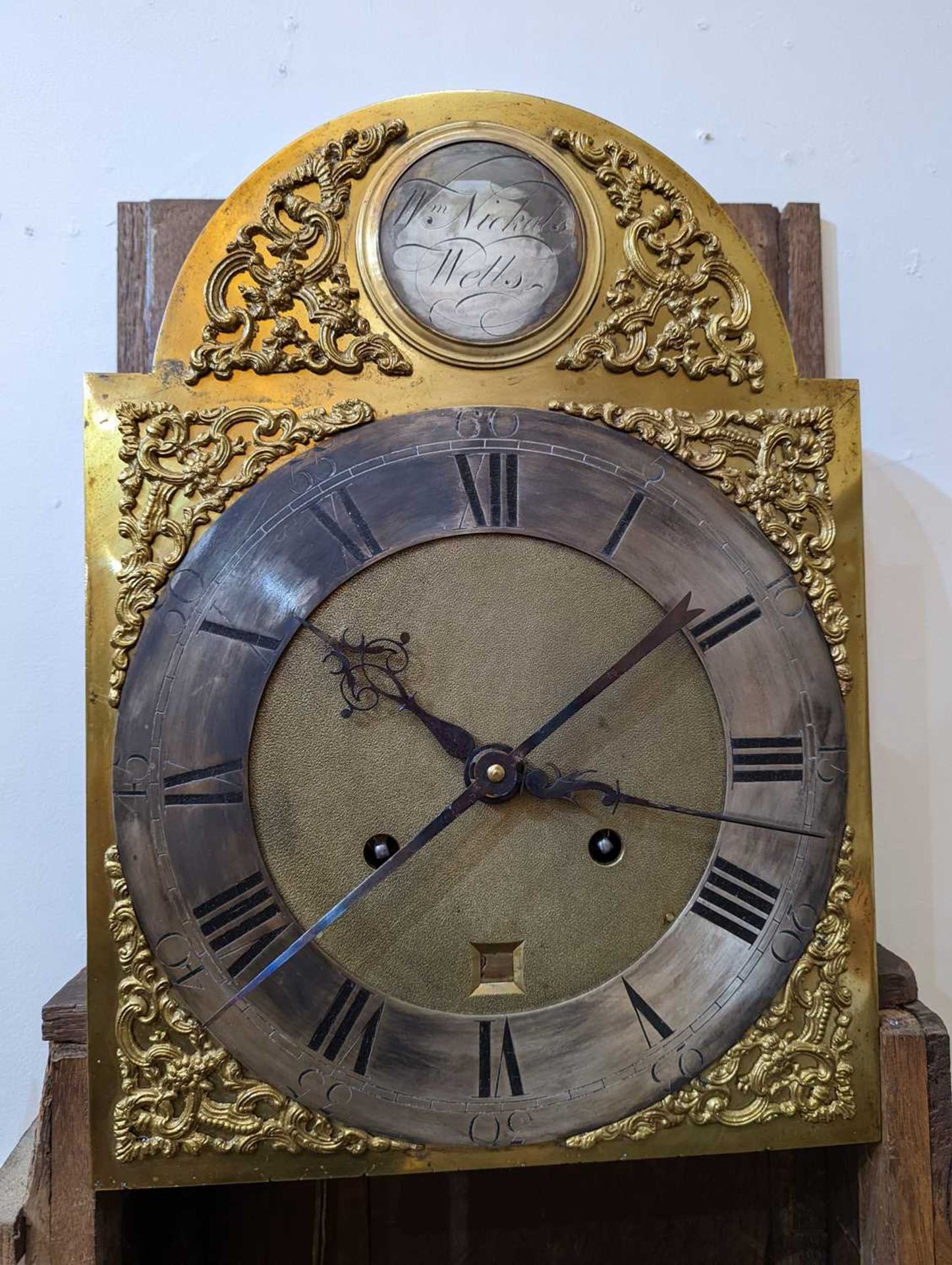 An eight-day longcase clock by William Nickals, Wells, - Image 10 of 40