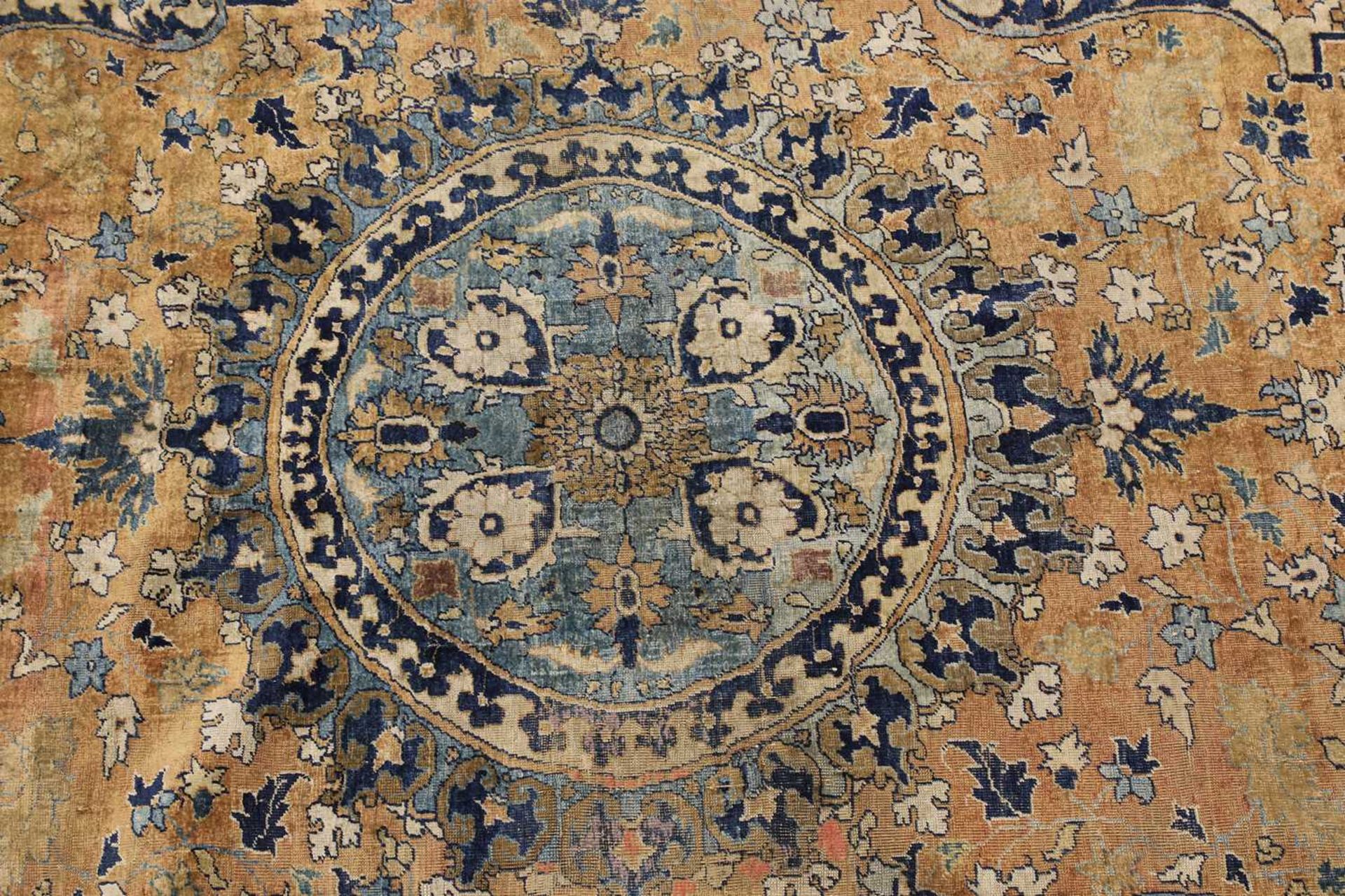 A fine North-West Persian silk rug, - Bild 11 aus 15