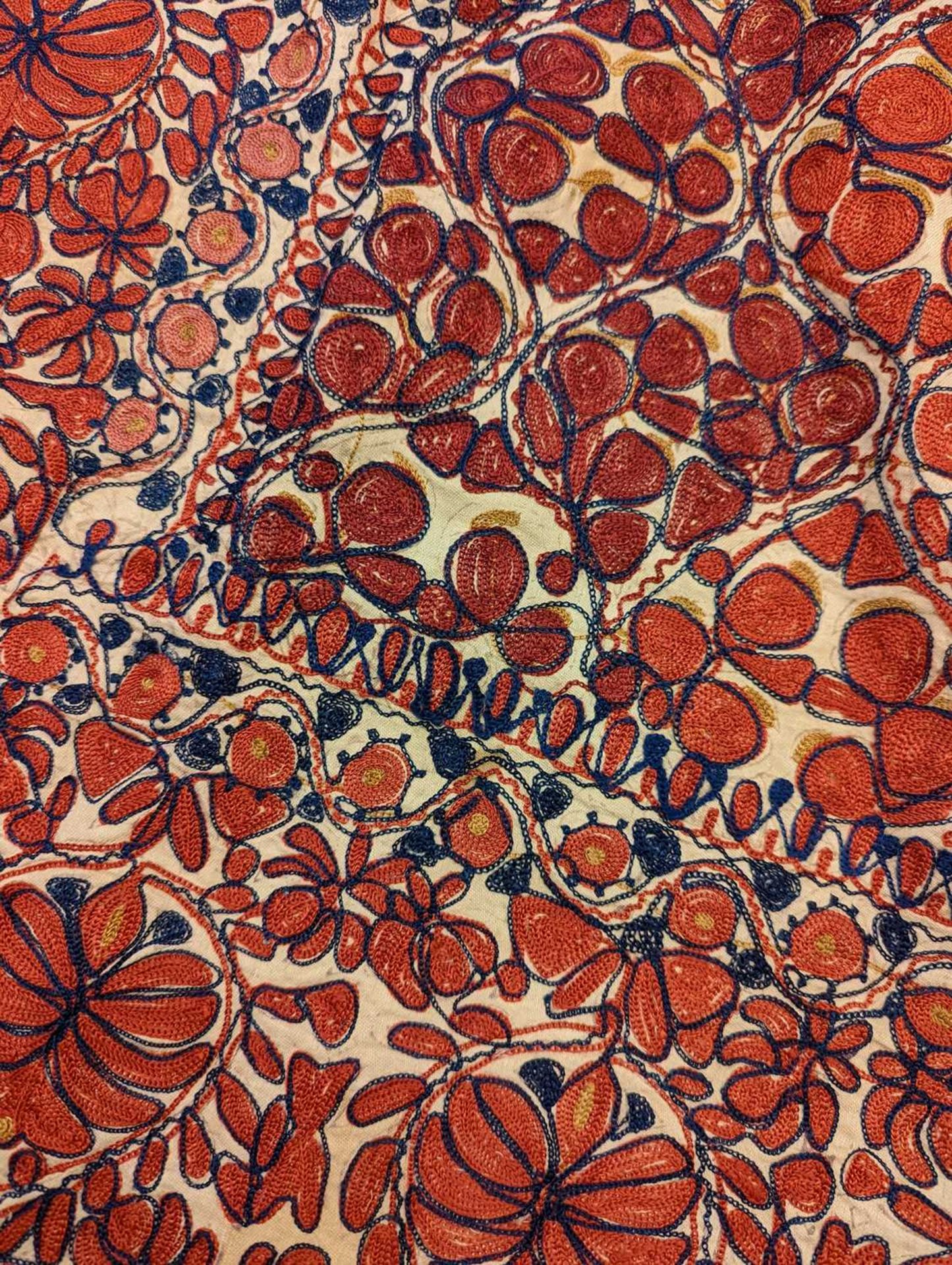 A Suzani textile, - Image 15 of 19