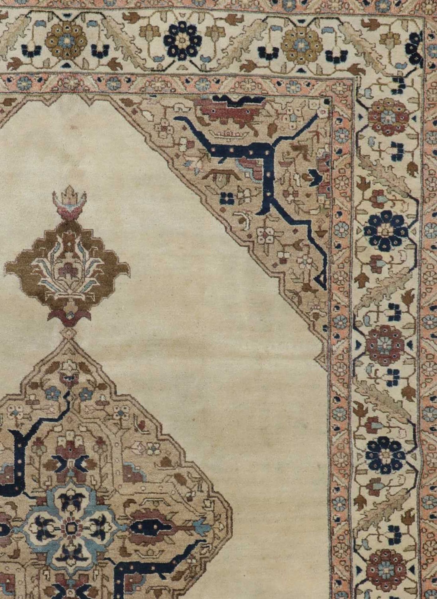 A Persian wool carpet, - Bild 3 aus 17