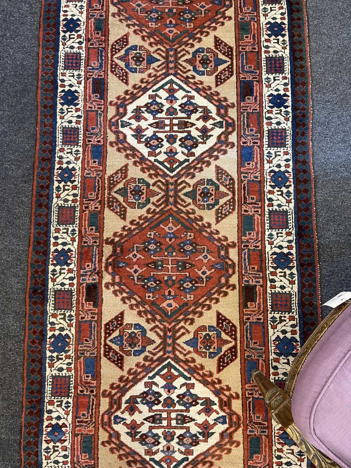 A Sarab wool runner, - Bild 5 aus 10