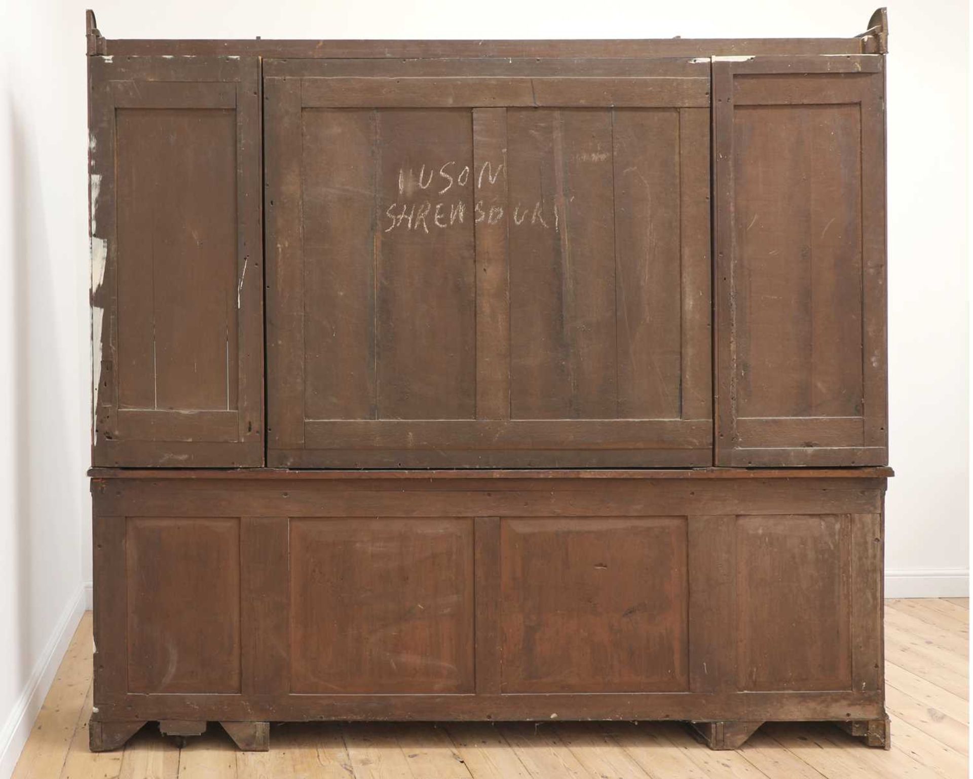 A mahogany library bookcase, - Image 6 of 6