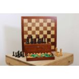 A Staunton Grandmaster chess set by Jaques of London,