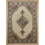 A Persian wool carpet,