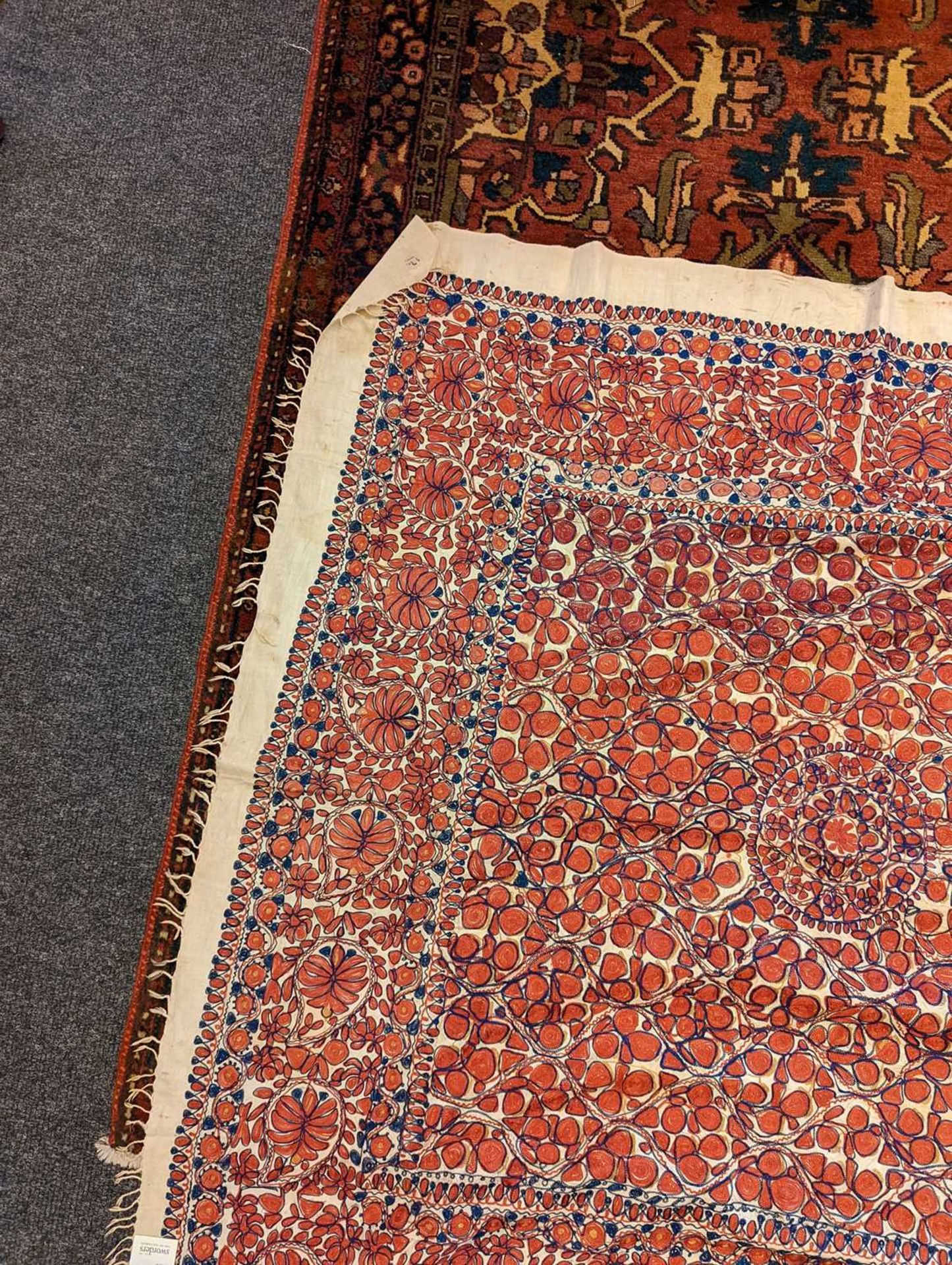 A Suzani textile, - Image 17 of 19