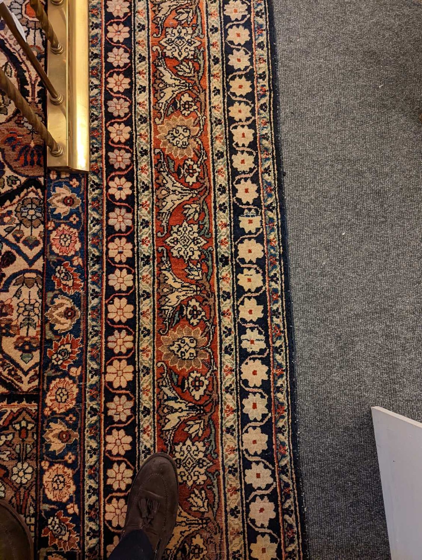 A Kirman wool carpet, - Bild 13 aus 15