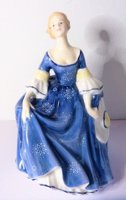 Three Royal Doulton figures; 'The Doctor' (HN 2858), 'Southern Belle' (HN 2229) and 'Hilary' (HN - Image 4 of 5