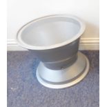 An interesting, modern circular-topped occasional coffee table modelled from a racing car wheel (