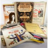 A good selection of mostly mid-20th century music sheets to include Anita Harris, Petula Clark,