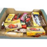 Various model racing cars including made, unmade, and boxed models other similar items etc. also