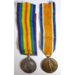 The Victory and the British War Medal to 149417 SPR. A.E. ROBERTS R.E.