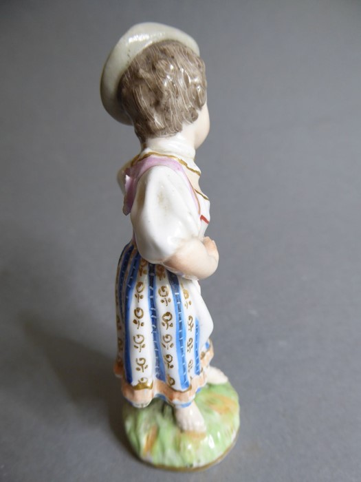 A pair of early 20th century figures: the male with outstretched right arm and lute-like instrument, - Image 25 of 26