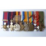 A WW1 Distinguished Service Order group of eight to Lt.-Col. Alfred Scott Hewitt DSO OBE (1876-