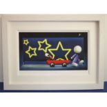 DOUG HYDE; a limited edition (71 of 395) giclée on paper framed work 'Star Sign', certificate of