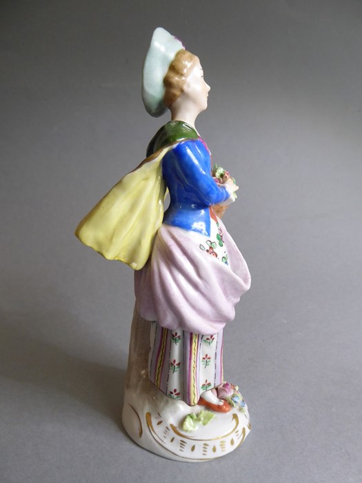 A pair of early 20th century figures: the male with outstretched right arm and lute-like instrument, - Image 13 of 26