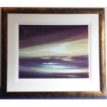 JONATHAN SHAW (b. 1959); a contemporary limited edition (21/395) colour print 'Cappuccino Skies