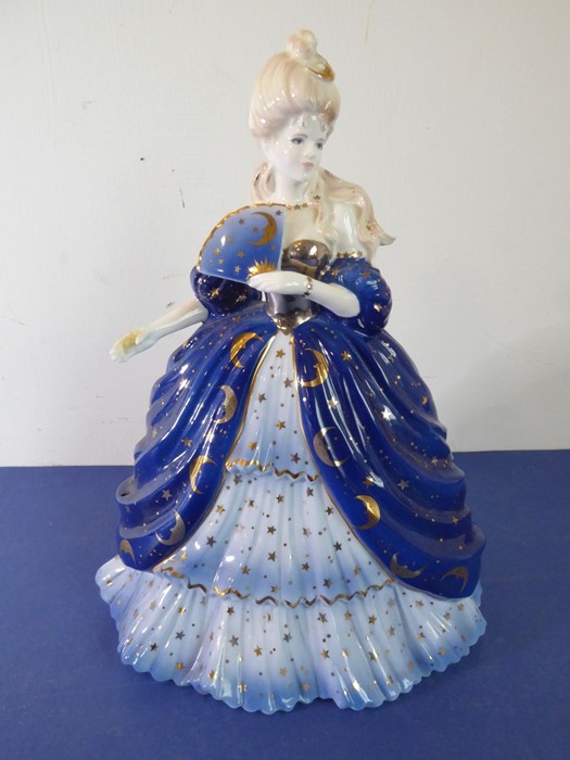 Five limited edition Coalport porcelain figures: 'Moon' (1325/2500), 'The Wicked Lady' (390/ - Image 9 of 9