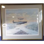 MILES O' REILLY; a limited edition (43/850) colour print, 'The Middle Wallop Connection',