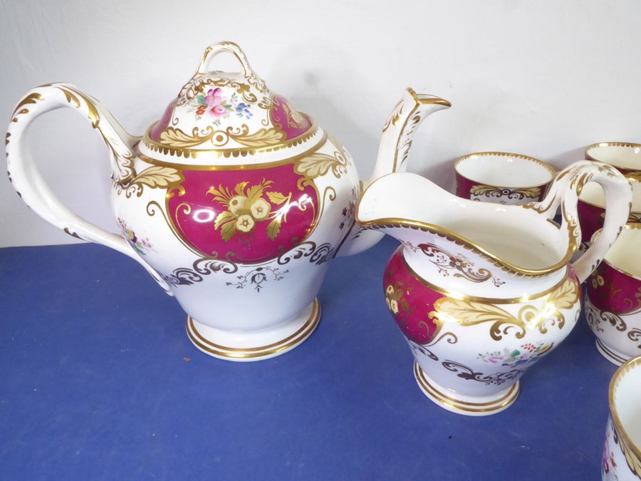 Three boxes of china:1 A Ridgeways part-dinner-service in the blue 'Ming' pattern comprising two - Image 8 of 16