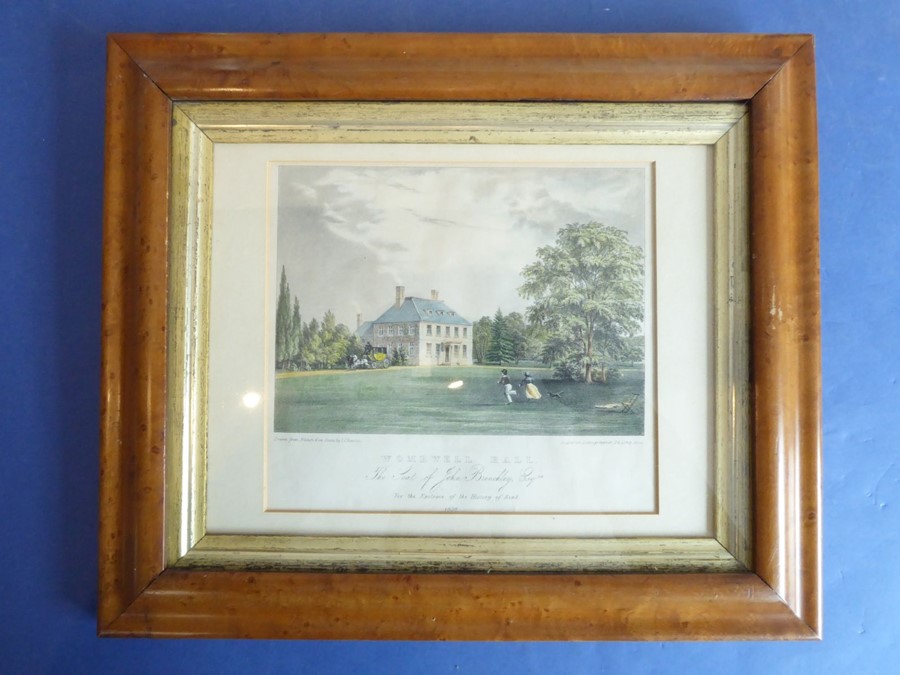 A good selection of framed and glazed engravings etc; mostly hand-coloured and to include 'The - Image 3 of 10