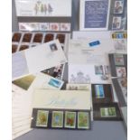 An interesting selection of First Day covers, letters and proof stamps etc. to include 10 official