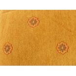 A pair of lined bed throws (possibly Mulberry) decorated with rose motifs (approx. 190cm x 240cm,