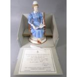 A limited edition (257/500) Royal Worcester porcelain model 'Sister, The London Hospital';