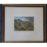 Malcolm Edwards RCA (Welsh Contemp.), View at Llanberis, (Snowdonia, N. Wales), Signed