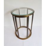 Baker Furniture, a 20th century Italian gilt-bronze circular occasional table designed by Thomas