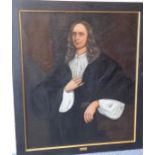 19th century English School - after a 17th century original portrait of Edward Webb; ½ length seated