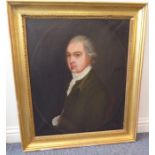 19th century English School after an 18th century original. Portrait of a gentleman. Half length,