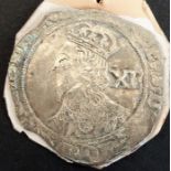 A Charles I English Civil War shilling with associated paperwork from the Tower Mint Ltd,