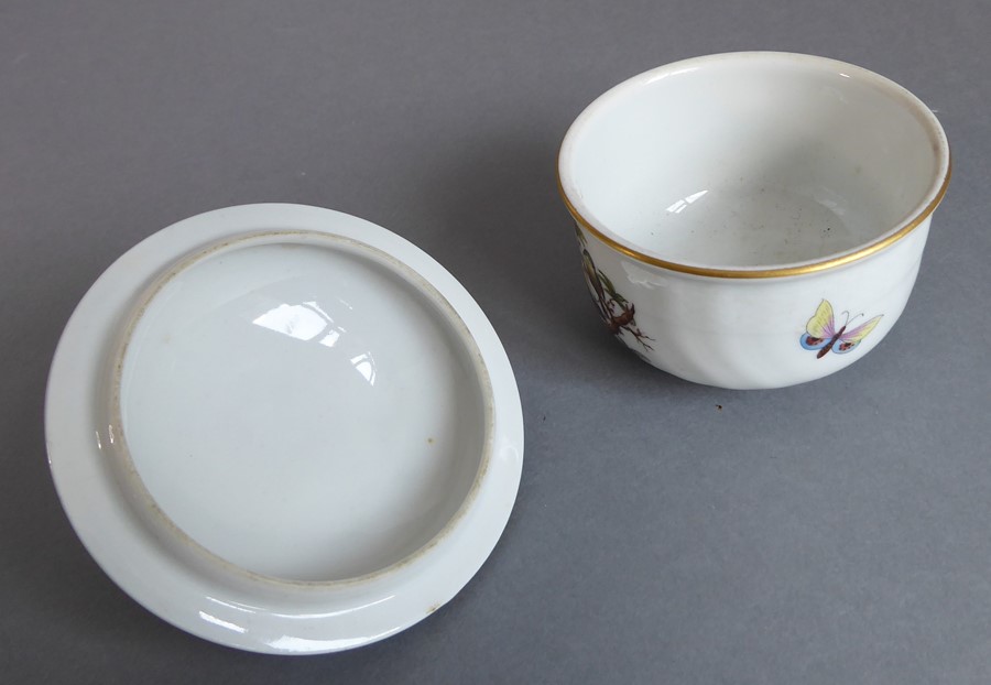 A selection of ceramics to include a shell-shaped bowl hand-decorated with floral sprays, Dresden - Image 12 of 33