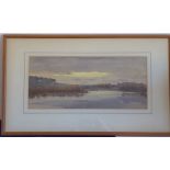 Archibald Thorburn FZS (1860 – 1935), A View of ‘Loch Spynie near Elgin’, Init. alsp signed, insc. &