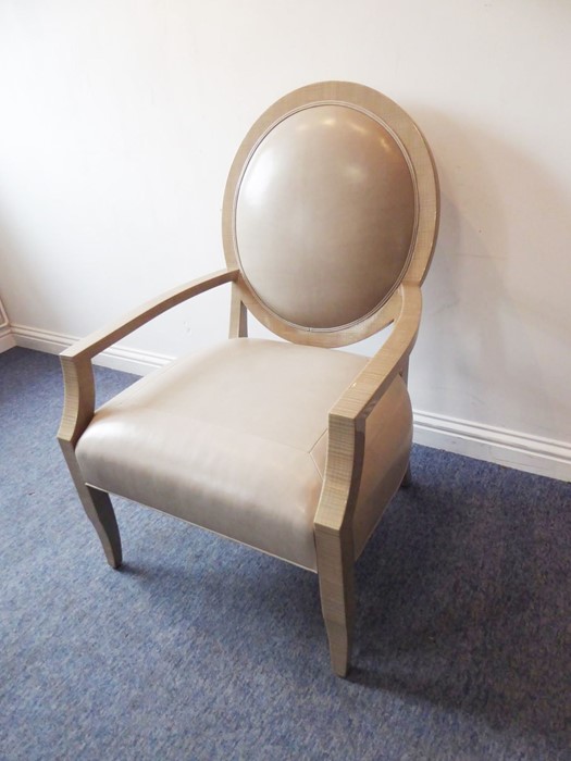 A J. Robert Scott, Inc. 'Art Deco Fauteuil': designed by Sally Serkin Lewis, upholstered in JRS