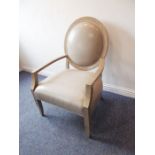 A J. Robert Scott, Inc. 'Art Deco Fauteuil': designed by Sally Serkin Lewis, upholstered in JRS