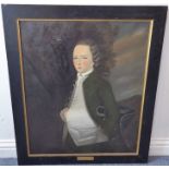19th century English School after the 18th century original. A copy of lot 474 - portrait of a young
