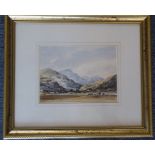 Elizabeth Haines (Welsh Contemp.), ‘Towards Nant Gwynant from Beddgelert’, Snowdonia, Signed & dated