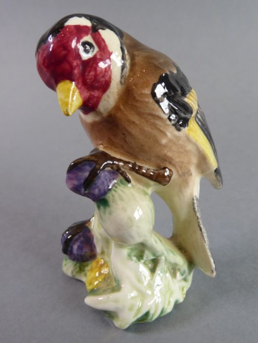 Eight hand-decorated Beswick birds: Bullfinch (x 2), Blue Tit (x 2), Goldfinch, Greenfinch, - Image 21 of 26