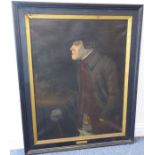 19th century English School - after an 18th century original.Portrait of councillor John Morris (