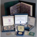 Proof coin sets etc. to include a United Kingdom 1983 proof coin collection issued by the Royal