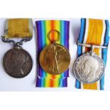 The Baltic Medal 1854-1855 claimed by James Beal (1826-1891) for service on HMS Caesar as an able