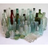 A good and interesting selection of locally dug 19th and early 20th century bottles to include ink