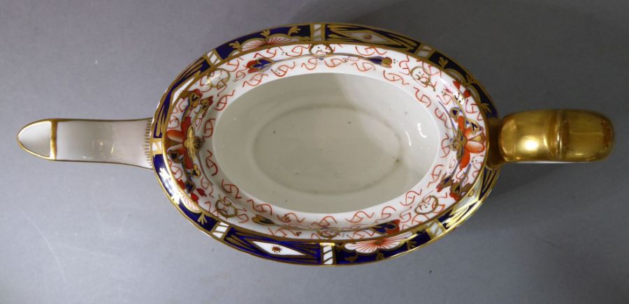 Royal Crown Derby tea and coffee wares; hand gilded and decorated in the Imari palette and - Image 11 of 18