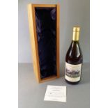 A limited edition (45 of 1,000) bottle of white wine from the Cheltenham Collection celebrating