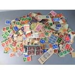 A selection of mostly early 20th century English postage stamps to include 1935 Silver Jubilee and