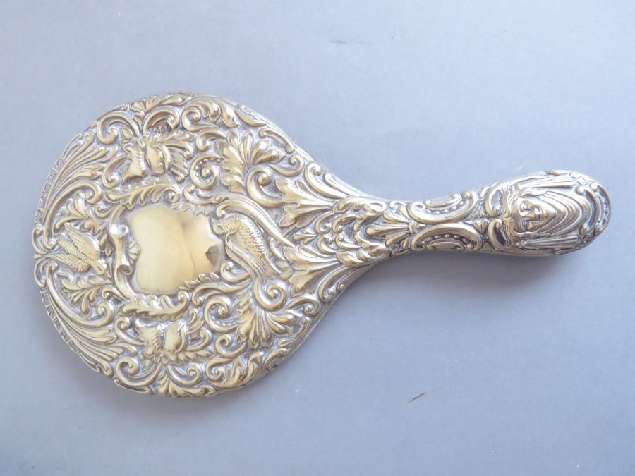 Dressing table wares etc. to include a late 19th century hand-held silver dressing table mirror, one - Image 4 of 11