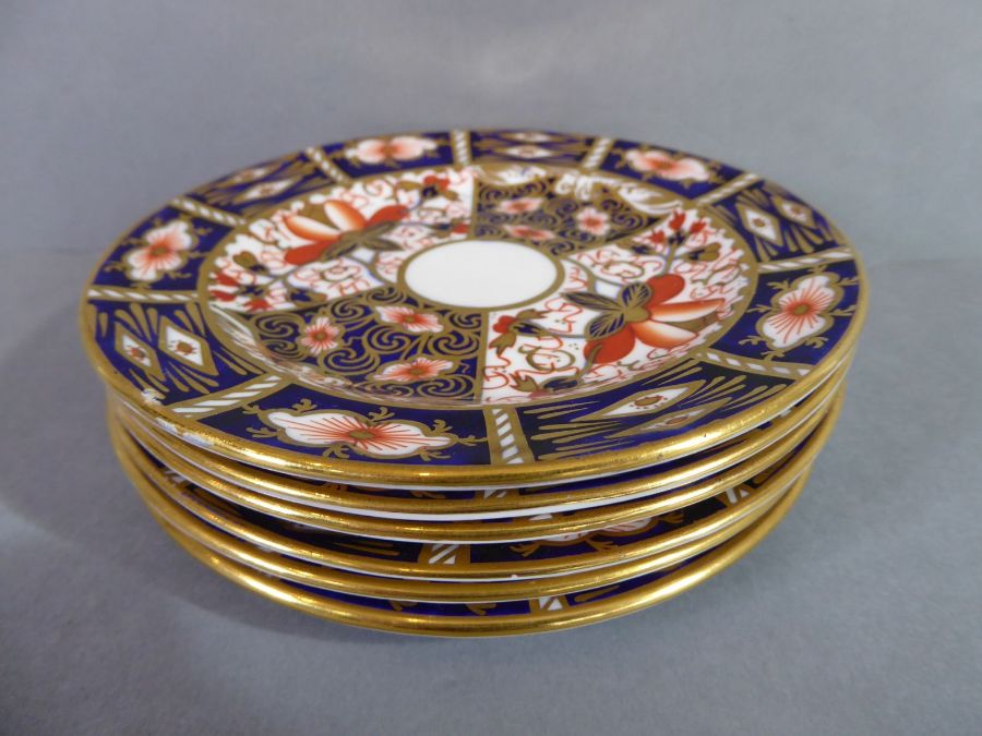 Royal Crown Derby tea and coffee wares; hand gilded and decorated in the Imari palette and - Image 17 of 18