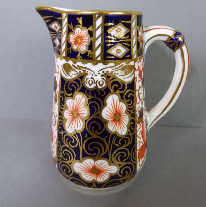 Royal Crown Derby tea and coffee wares; hand gilded and decorated in the Imari palette and - Image 4 of 18