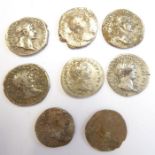 Ten Trajan denarii from the Lincolnshire 2018 hoard. (Rome mint). (Brit. Mus. cat. # 138 and 141)